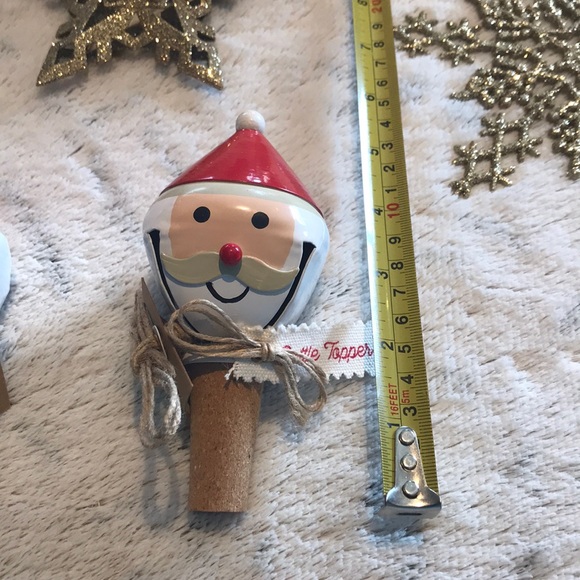 Mud pie set of 2 Santa ๐
Bottle Topper ๐ touch - Picture 6 of 7